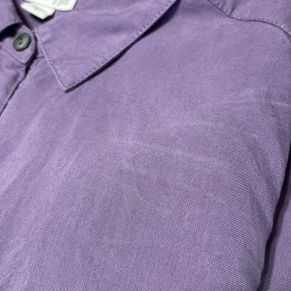 J Jill lavender tunic top * woman's size S * 100% Tencel Lyocell - Picture 10 of 10